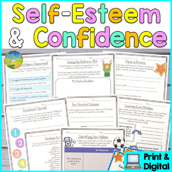 Preview of Self-Esteem and Confidence Building Activities for SEL