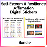 Self- Esteem and Resilience Affirmation Digital Stickers