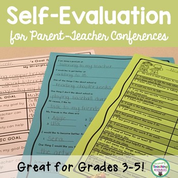 Preview of Self-Evaluation: Parent-Teacher Conferences