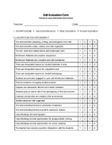 Self Evaluation Form - Primary and Lower Elementary Montes