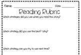 Reading Strategy Rubric