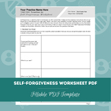 Self-Forgiveness Worksheet | PDF Template