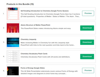 Preview of 13 Self Grading GoogleForms Chemistry Quizzes +BONUS ChemistrySlides/Lab Reports