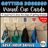 Self Helps Skills- Visual Cards and Flip Schedule for Gett