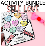 Self Love Activity Bundle for Valentine's Day & Social Emo
