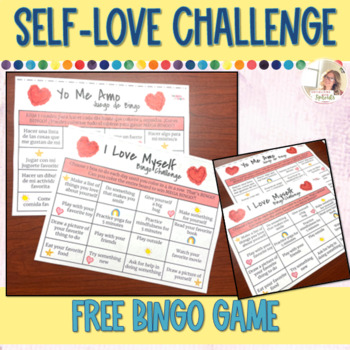 Preview of Free Self Care Game | Bingo Games for Kids | Increase Self-Esteem
