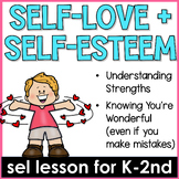 Self-Love Lesson and Self-Esteem Activities