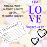 Self-Love Worksheet