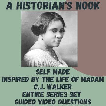 Preview of Self Made: Inspired by the Life of Madam C.J. Walker Guided Video Questions