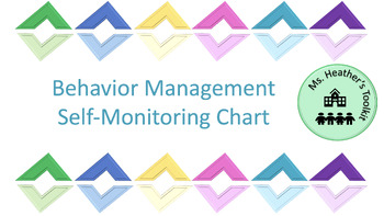 Preview of Self-Monitoring Behavior Sheet