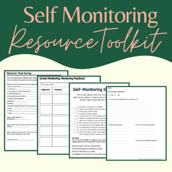 Preview of Self Monitoring Resource Toolkit