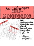 Self-Monitoring - Tier 3 Intervention