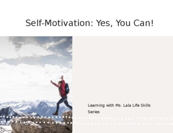 Preview of Self-Motivation: Yes, You Can!