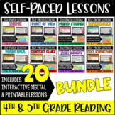 Self-Paced Reading Lessons – 4th & 5th Grade Reading Review