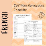 Self/Peer Corrections checklist + Common Mistakes