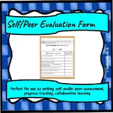 Self/Peer Evaluation Form