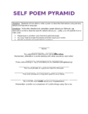Self Poem Pyramid