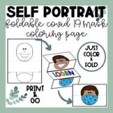 Self Portrait | Back to School Activity | COVID-19 | Mask 