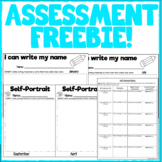 Self Portrait & Name Writing Monthly Printables for 3K, Pr