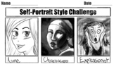 Self-Portrait Step by Step Lesson with bonus Self-Portrait