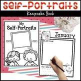 Monthly Self-Portraits Memory Book