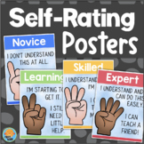 Student Self Assessment Levels of Understanding Posters Se