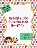 Self-Reflection Questions about Group Work