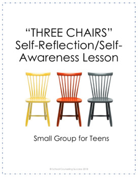 Preview of Self-Reflection/Self-Awareness Lesson for Teens, Middle School, High School