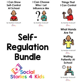 Preview of Self-Regulation Bundle (French Colour Versions)