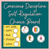 Self-Regulation Choice Board - Conscious Discipline - Digi
