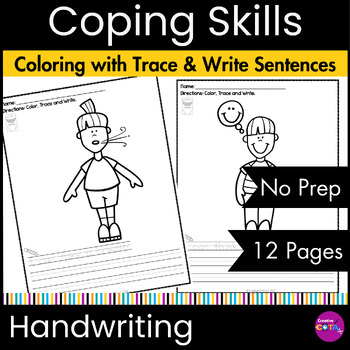 zones of regulation coloring page teaching resources tpt