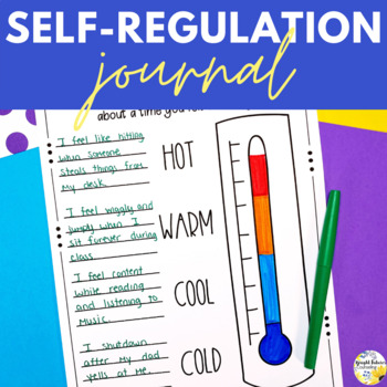 Preview of Self-Regulation Coping Skills Journal Emotional Regulation and Managing Emotions