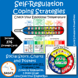 Self-Regulation Coping Strategies - Social Story, Charts a