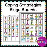 Self Regulation Activity Coping Strategy Bingo Boards