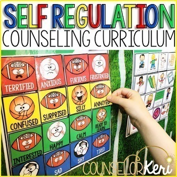 Preview of Self Regulation Counseling Classroom Lessons: Self Regulation Activities