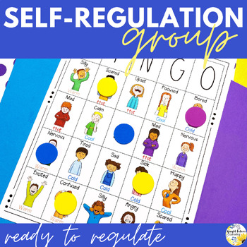 Preview of Self-Regulation School Counseling Group -  Emotional Regulation & Coping Skills