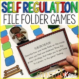 Self Regulation File Folder Counseling Games