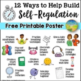 Self-Regulation Free Printable Poster