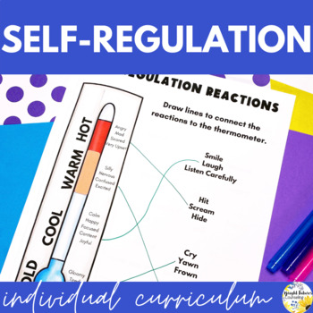 Preview of Self-Regulation Individual Counseling Curriculum + Data Tracking Tools