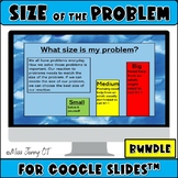 Self Regulation Size of the Problem Activities BUNDLE for 