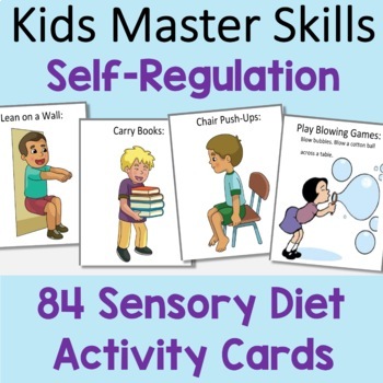 Preview of Self-Regulation Sensory Diet Activity Cards