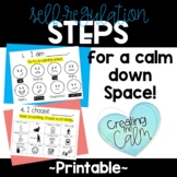 Self-Regulation Steps-Calm Down Space Visuals