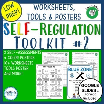 Preview of Teaching Self-Regulation - Toolkit #2 (with Google Slides)