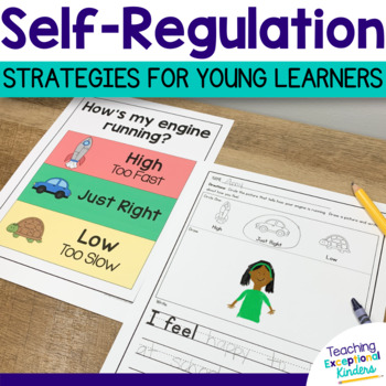 Preview of Self Regulation Strategies and Worksheets