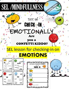 Preview of Self Regulation Esteem - Social Emotional Learning zones of regulation Check-in