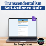 Self-Reliance Transcendentalism Assessment Quiz | Self-Gra