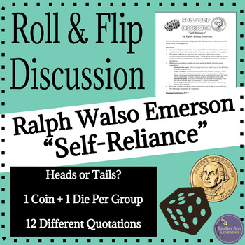 Preview of Self-Reliance by Ralph Waldo Emerson Transcendentalism Activity