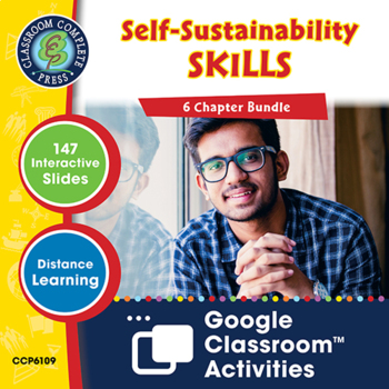 Preview of Self-Sustainability Skills - Google Slides BUNDLE Gr. 6-12+ (SPED)