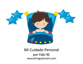 Preview of Spanish Emergent Reader - Self Care Routine Cuidado Personal