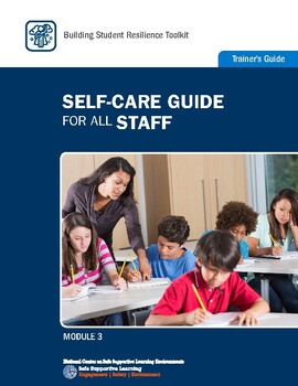 Preview of Self-care for Teachers and Staff Workbook